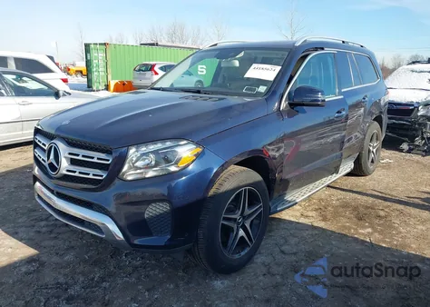 2017 Mercedes-Benz Gls 450 4Matic из США, поврежденный, VIN 4JGDF6EE0HA929517